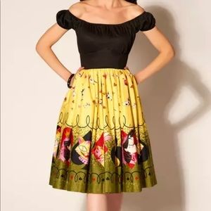 Pinup Girl Clothing Queen of Hearts Dress NWT S